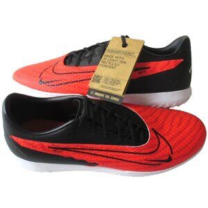 Nike Men's Phantom GX Academy IC Courts Soccer Shoes Bright Crimson Sizes NEW